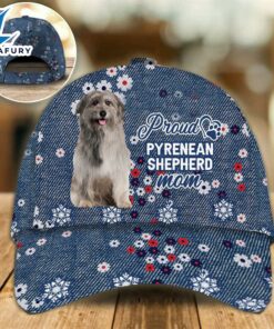 Pyrenean Shepherd Proud Mom Cap Gift For Christmas