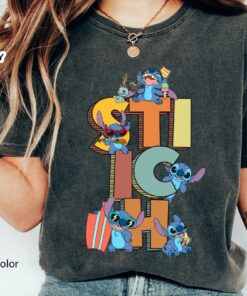 Retro Disney Stitch Comfort Colors Funny T-Shirt Lovely Unique Gift