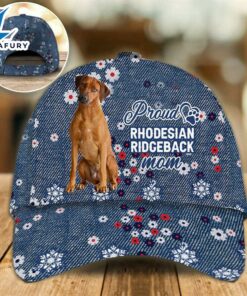 Rhodesian Ridgeback Proud Mom Cap Gift For Christmas