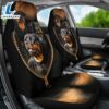 Rottweiler Cool Zipper Custom Car Seat Covers