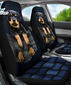 Rottweiler Funny Custom Car Seat Covers