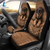 Rottweiler Puppy Cute Custom Car Seat Covers