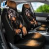 Rottweiler Zipper Custom Car Seat Covers