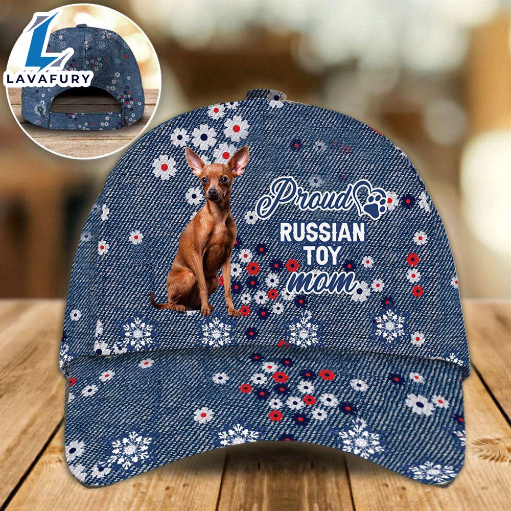 Russian Toy Proud Mom Cap Gift For Christmas For Lover Dogs Russian Toy Proud Mom Cap Gift For Christmas For Lover Dogs
