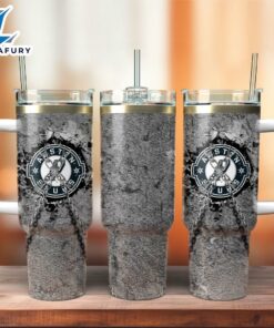 San Antonio Spurs Basketball NBA Sport Custom Stanley Quencher 40oz Stainless Steel Tumbler With Handle