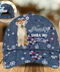 Shiba Inu Proud Mom Cap Gift For Christmas