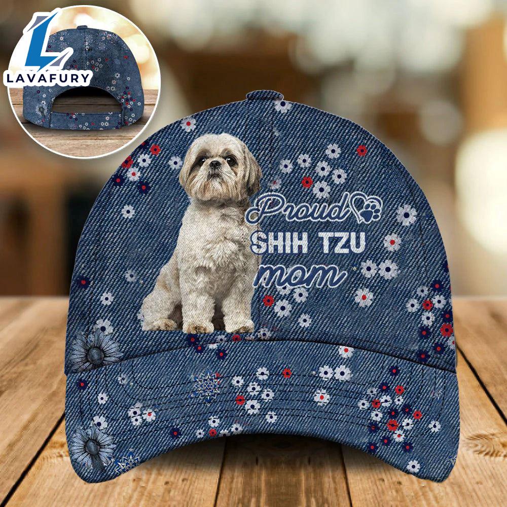 Shih Tzu 2 Proud Mom Cap Gift For Christmas For Lover Dogs Shih Tzu 2 Proud Mom Cap Gift For Christmas For Lover Dogs