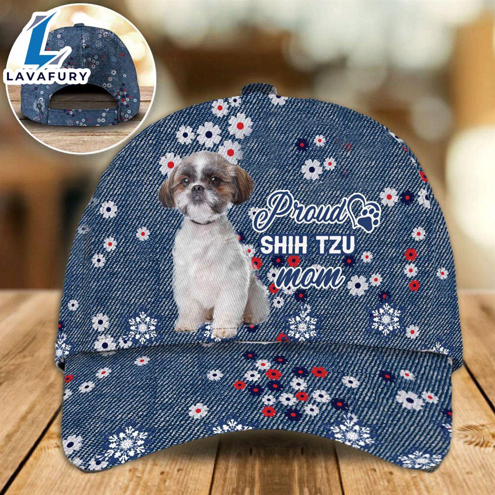 Shih Tzu 3 Proud Mom Cap Gift For Christmas For Lover Dogs Shih Tzu 3 Proud Mom Cap Gift For Christmas For Lover Dogs