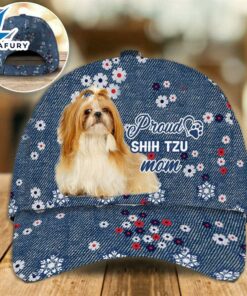 Shih Tzu 5 Proud Mom Cap Gift For Christmas
