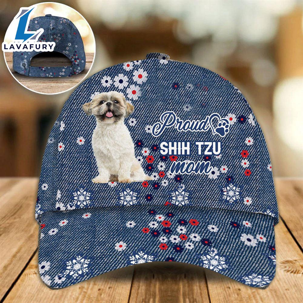 Shih Tzu Proud Mom Cap Gift For Christmas For Lover Dogs Shih Tzu Proud Mom Cap Gift For Christmas For Lover Dogs