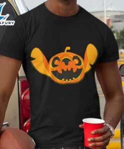 Stitch Jack-O’-Lantern Halloween T-Shirt Disney
