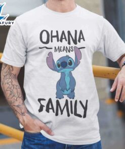 Stitch Ohana Means Family T-Shirt Disney
