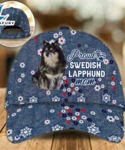 Swedish Lapphund Proud Mom Cap Gift For Christmas
