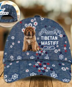 Tibetan Mastiff Proud Mom Cap Gift For Christmas