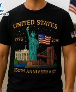 United States 250th Anniversary Shirt Usa 1776 2026 Patriotic Shirt