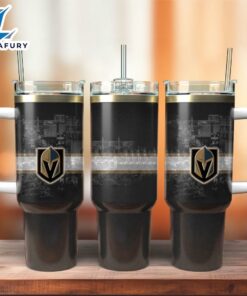 Vegas Golden Knights Ice Hockey NHL Sport Custom Stanley Quencher 40oz Stainless Steel Tumbler