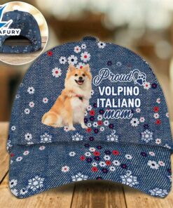 Volpino Italiano Proud Mom Cap Gift For Christmas
