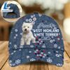 West Highland White Terrier Proud Mom Cap Gift For Christmas