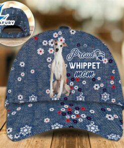 Whippet Proud Mom Cap Gift For Christmas