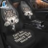 Wolf Zipper Pattern Get In Sit Down Shut Up Hold On Car Seat Cover
