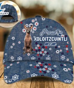 Xoloitzcuintli Proud Mom Cap Gift For Christmas