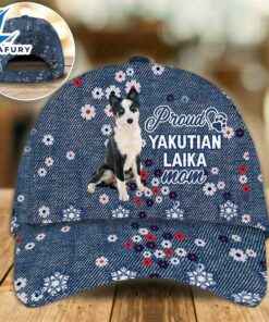 Yakutian Laika Proud Mom Cap Gift For Christmas