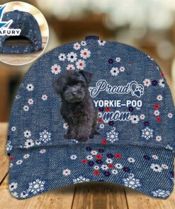 Yorkie-Poo Proud Mom Cap Gift For Christmas