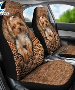 Yorkshire Cute Custom Car Seat Covers