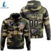 Atlanta Falcons Personalized Hoodie-Zip Hoodie Camo Style
