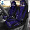 Baltimore Ravens 2PCS Car Seat Cover For Fans