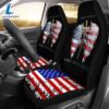Best Social Worker Us Flag Premium Custom Car Seat Covers Decor Protector