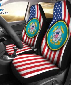 Best United States Coast Guard Premium Custom Car Seat Covers Decor Protector