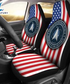 Best United States Space Force Premium Custom Car Seat Covers Decor Protector