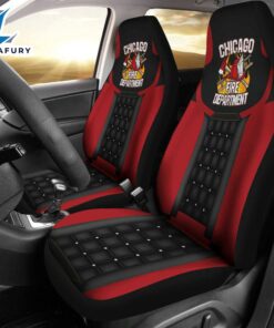 Best Us Fire Fighter 3 Premium Custom Car Seat Covers Decor Protector