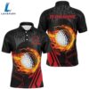 Black And Red Flame Golf Ball Fire Mens Golf Polo Shirts Custom Cool Golf Attire Gift Summer 2 Black And Red Flame Golf Ball Fire Mens Golf Polo Shirts Custom Cool Golf Attire