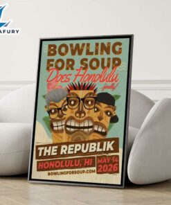 Bowling For Soup Honolulu HI Event May 14 2026 Poster