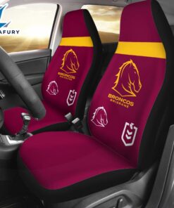Brisbane Broncos 2PCS Car Seat Cover For Fans