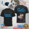 Carolina Panthers Official NFL Joker Why So Serious 3D Shirt