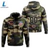 Chicago Bears Personalized Hoodie-Zip Hoodie Camo Style