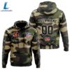 Cincinnati Bengals Personalized Hoodie-Zip Hoodie Camo Style