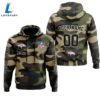 Denver Broncos Personalized Hoodie-Zip Hoodie Camo Style