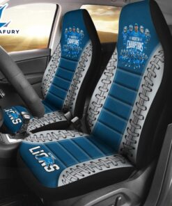 Detroit Lions 2PCS Car Seat Cover New Trendding