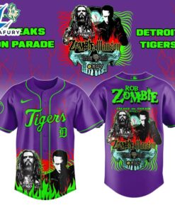 Detroit Tigers x Freaks On Parade Tour 2026 Colab Jersey Limited Edition