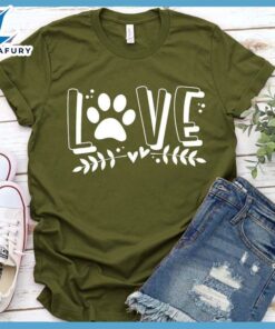 Dog Love Fall Version 1 T-Shirt