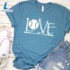 Dog Love Softball T-Shirt