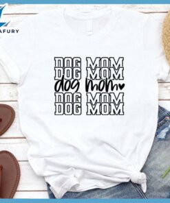 Dog Mom Heart T-Shirt