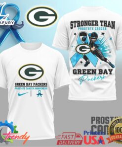 Green Bay Packers Stronger Than Prostate Cancer 3D T Shirt