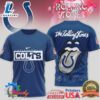 Indianapolis Colts 2026 NFL The Rolling Stones 3D Shirt