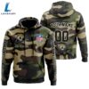 Jacksonville Jaguars Personalized Hoodie-Zip Hoodie Camo Style