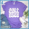 Just A Girl Who Loves Dogs T-Shirt